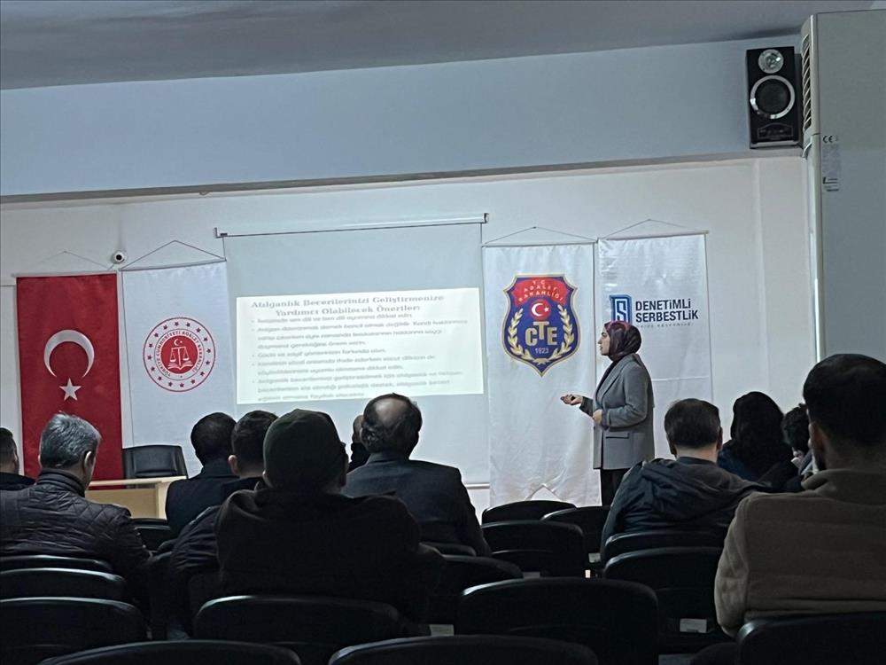 Psychology Department Trainings within the Scope of Probation