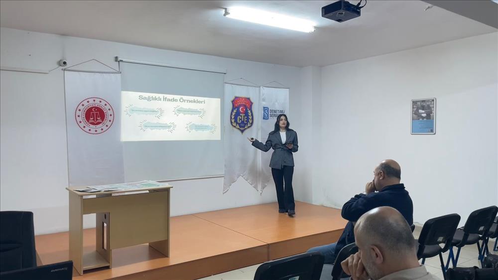Psikoloji Bölümünden Denetimli Serbestlik Kapsamında Eğitimler