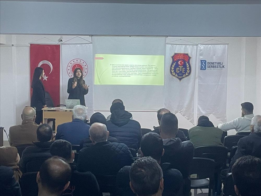 Psikoloji Bölümünden Denetimli Serbestlik Kapsamında Eğitimler