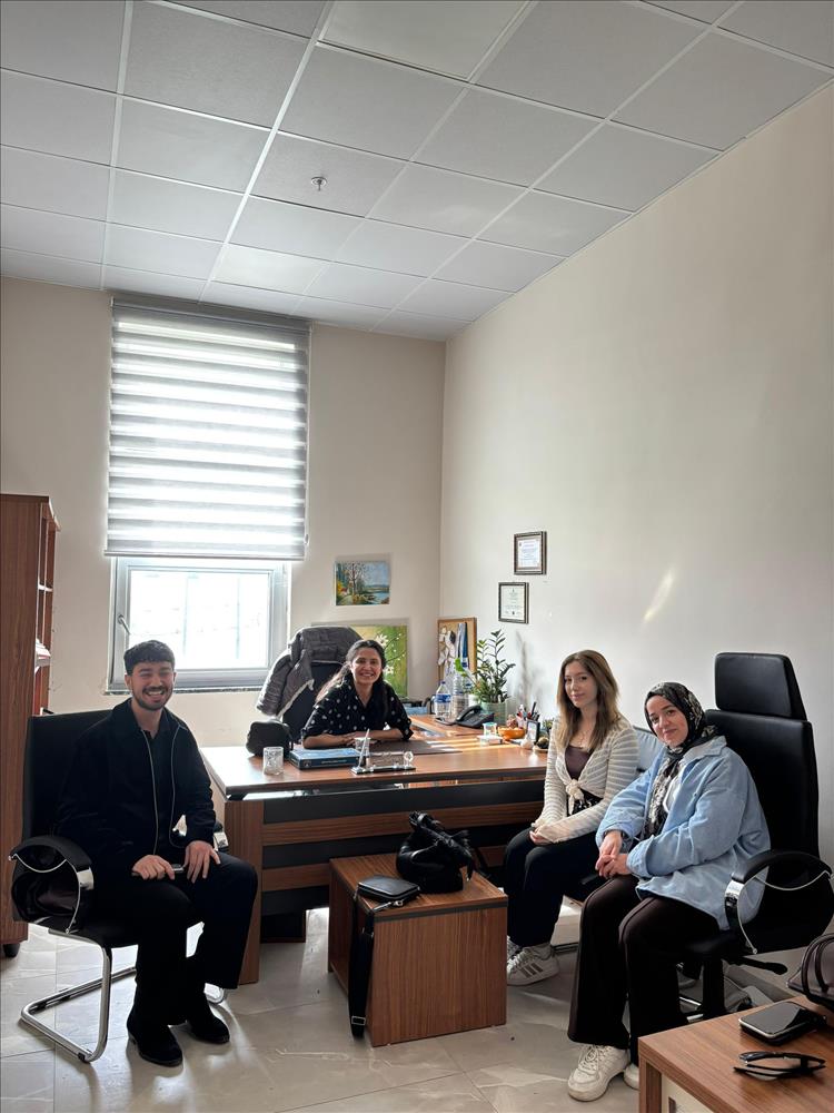 Mezunlarımızdan Bölümümüze Ziyaret